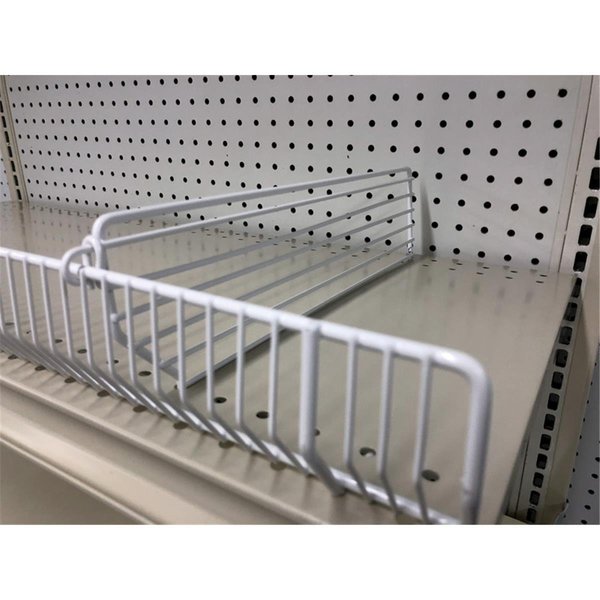 Trion Wire Binning Shelving UnitWhite 9007305